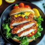 Lemon Pepper Chicken Sandwich