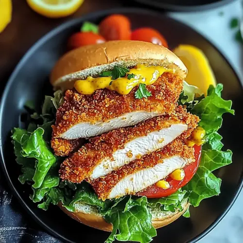 Lemon Pepper Chicken Sandwich