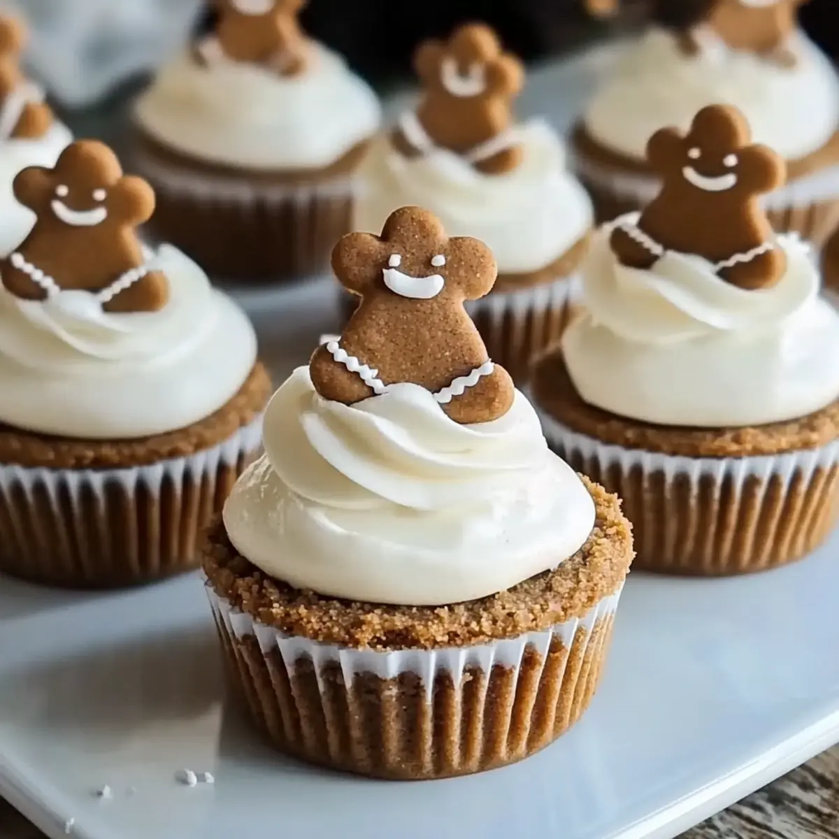 No-Bake Gingerbread Cheesecake Cups