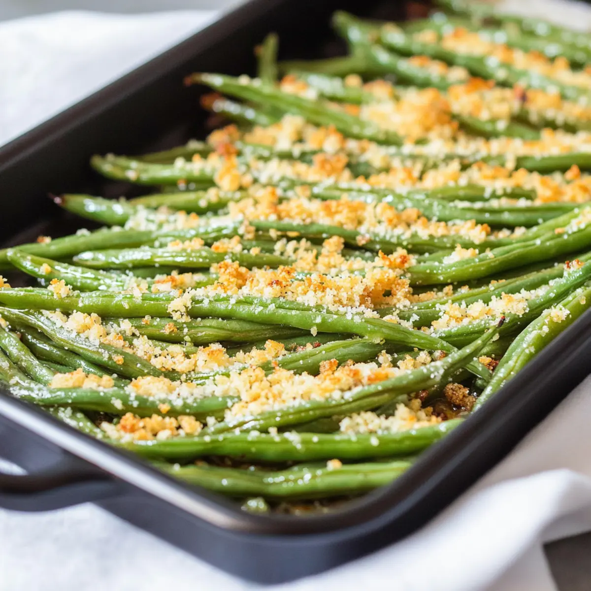 Roasted Parmesan Green Beans