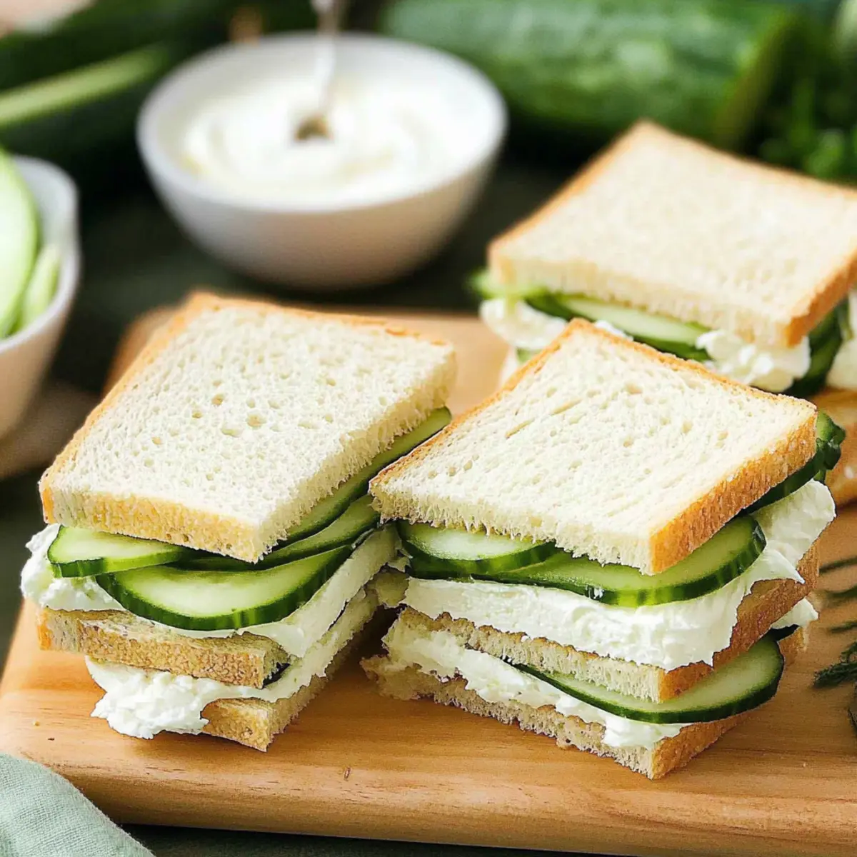 Cucumber Sandwiches