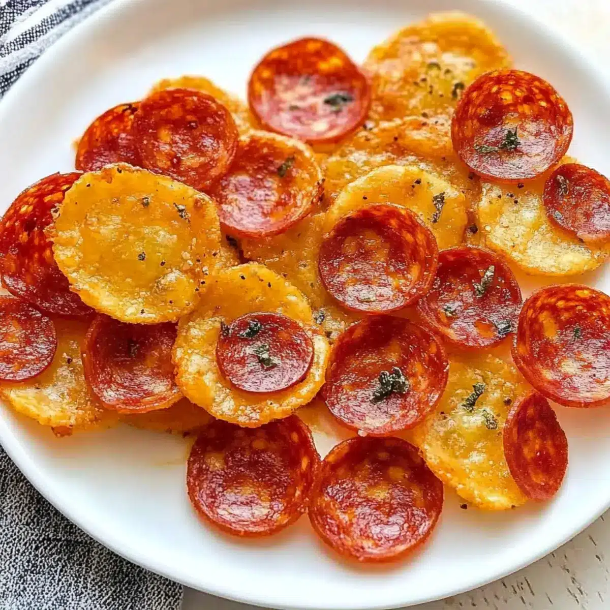 2 Ingredient Pizza Chips