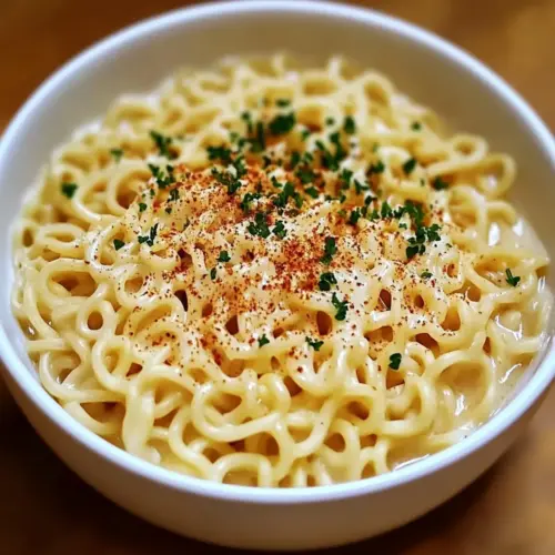 Easy Parmesan Garlic Ramen
