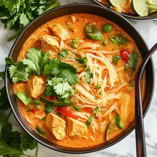 Thai Red Curry Noodle Soup