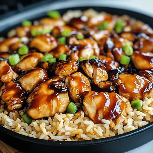 Honey BBQ Chicken Rice