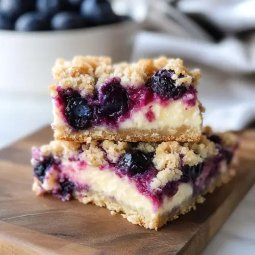 Blueberry Cream Cheese Bars