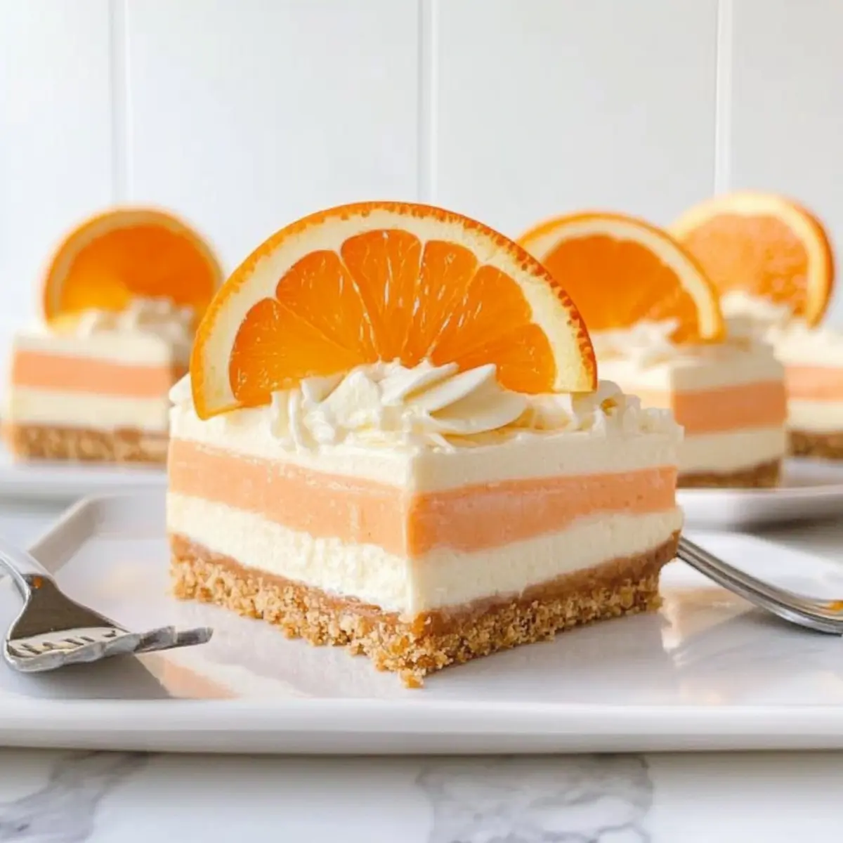 Orange Creamsicle Dream Bars