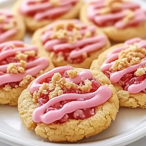 Strawberry Crunch Cookies