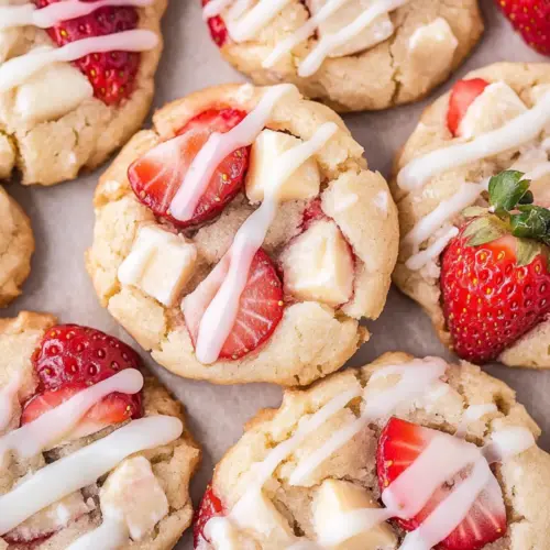 Strawberry Shortcake Cookies