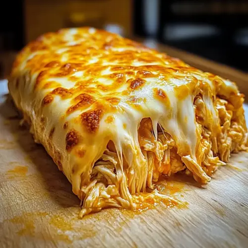 Buffalo Chicken Cheese Bake