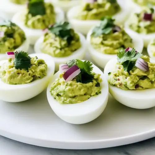 Avocado Deviled Eggs
