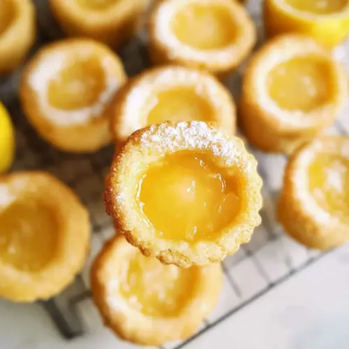 Lemon Bar Cookie Cups