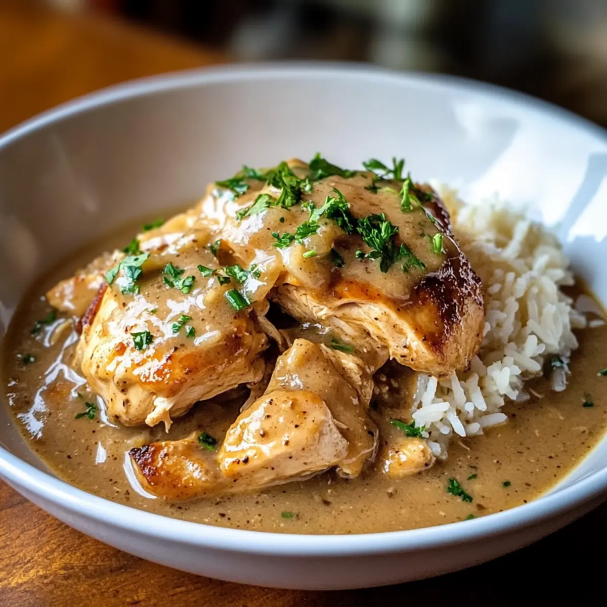 Crockpot Chicken And Gravy