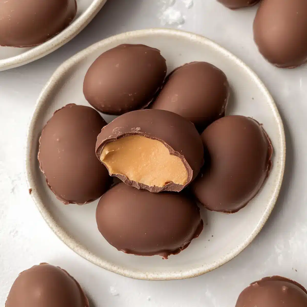 Homemade Peanut Butter Eggs