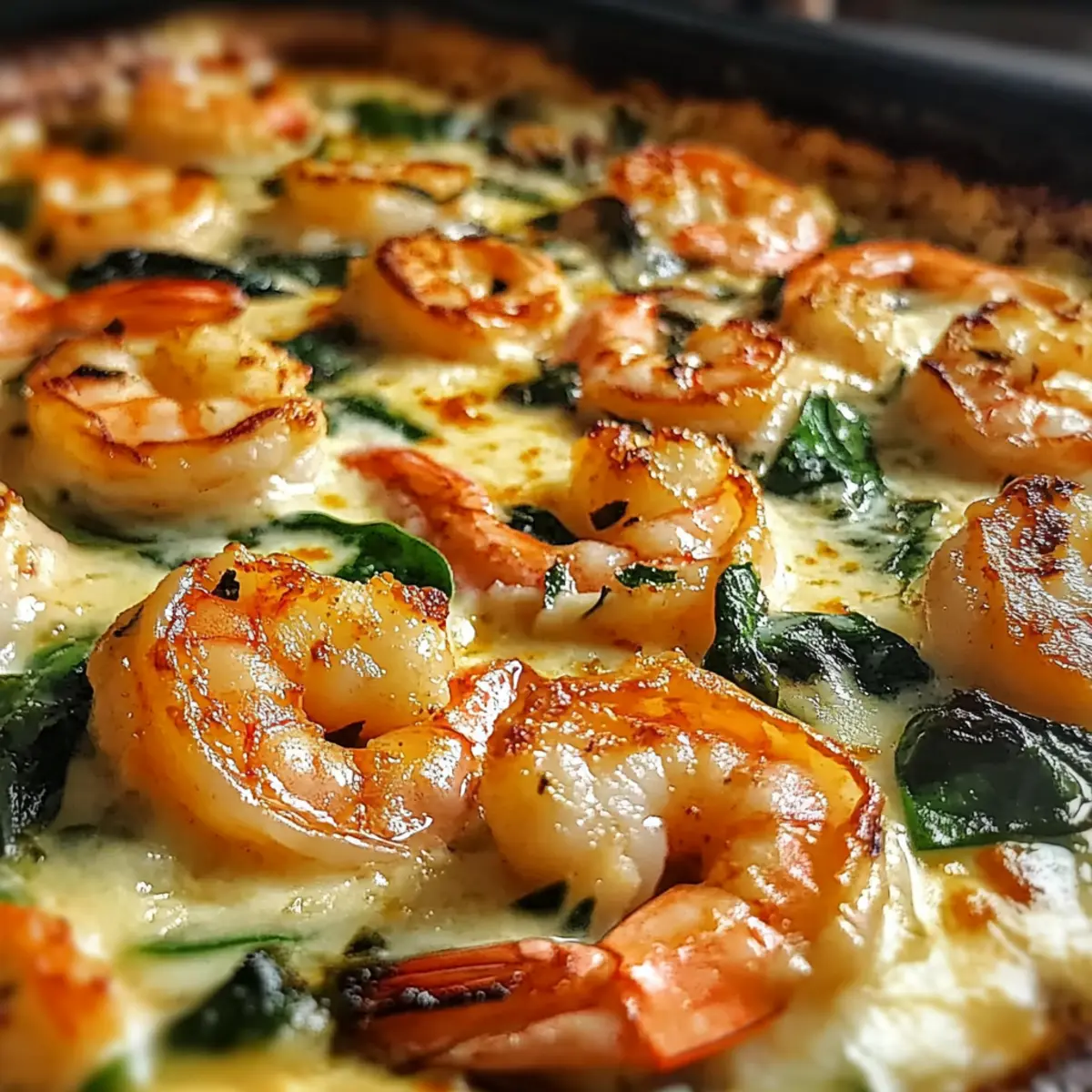 Low-Carb Shrimp Tuscan Bake