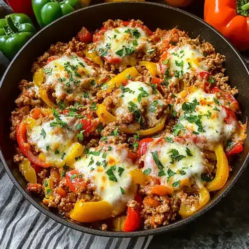 Unstuffed Pepper Skillet