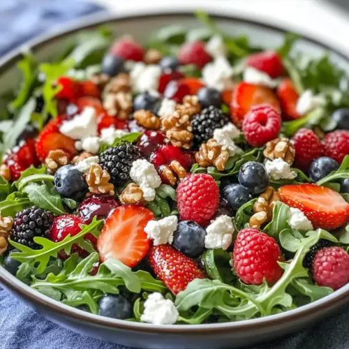 Berry Arugula Salad