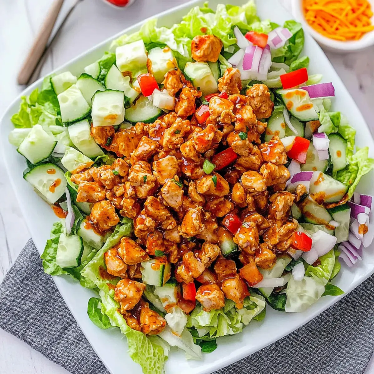 Honey Hot Chicken Salad
