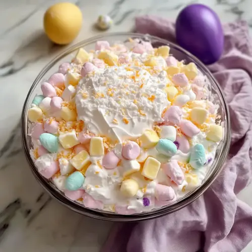 Marshmallow Easter Fluff Salad
